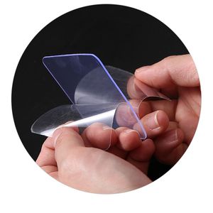 Nano dubbelsidig självhäftande tejp kraftfull transparent stark lapp vattentät ingen spårmontering klibbig band badrum kök hem hz121