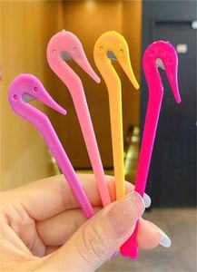 Whole Elastic Rubber Hair Bands Remover CutterPony Pick For Cutting Ties Pain Ponytail Tool KD9341672