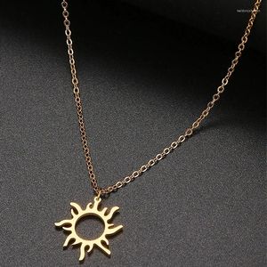 Pendant Necklaces Sun Necklace Christmas Gift For Teacher