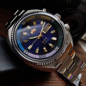 Venda quente Montre Luxe Original Orients Diver Men Watch Designer Movimento Relógios Espelho Qualidade Relógios de Pulso Luxo Mens Watch Dhgate Novo