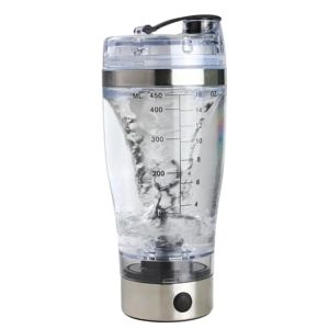 Ferramentas 450ml shaker de proteína elétrica usb shaker garrafas leite café liquidificador garrafa de água movimento vortex tornado misturador inteligente