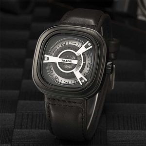 30% rabatt på Watch Watch Seven Friday Men Unique Stylish Creative Clock Quartz Japan Movement M1B01 Steel Relog 230727