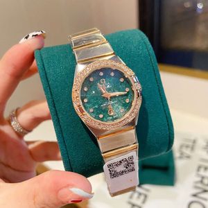 Luxury Omegas Women Watch Top Brand 29mm Designer Constellations armbandsur Lady Watches For Womens Valentines Christmas Mothers Day Gift