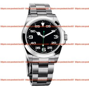 Luxury Watch Rolaxes Air King Cal.2813 126900 watches M126900-0001 40MM black dial Mechanical Sapphire Mirror Stainless Steel Luxury with Original Box Certificate