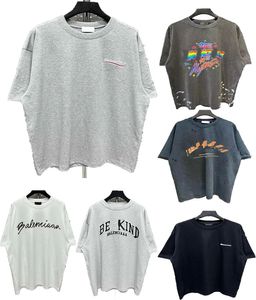 2024夏の男子デザイナーTシャツルーズカップルカジュアルレターTシャツプリント半袖ファッションヒップホップ衣料アジアサイズM-5XL