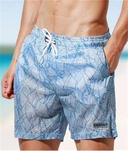 Untrathin Boardshorts Men Board Swim Shorts Semi Transparent Mens Swimwear Swimming Trunks Lined Surf Sea Holiday Beach Short4196255