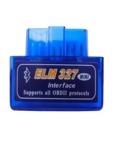 Auto diagnostyczny skaner OBDII Code Diagnostic Tool Ultra Mini Elm327 Bluetooth OBD2 V15 ELM 327 V 15 OBD 2 ELM3276210996