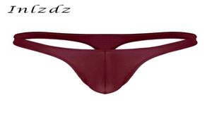 Męskie bieliźnie bikini gstring tback stringi krótkie burzanie torebka erotyczne seksowne majtki oddychające gejowskie bieliznę kobiety038346074