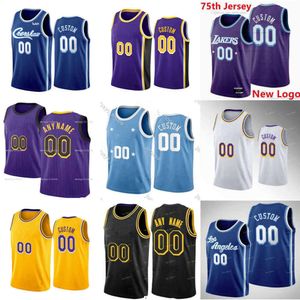 2023 Maglie da basket Los Angeles''Lakers''Custom Uomo Donna Gioventù 31 Bryant 37 Matt Ryan 10 Max Christie 14 Scotty Pippen Jr. 95 Juan Toscano-Anderson