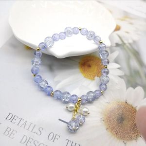Charmarmband koreansk version mode trendbrödarmband för kvinna temperament söta och explosiva smycken tillbehör gåva