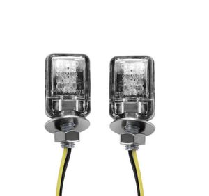 2 leds 6 led para motocicleta, luz indicadora de seta, motor, mini lâmpada marcadora giratória, universal, pisca-pisca para moto de rua, 12v, 2 peças3655455