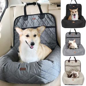 شركات النقل 2 في 1 Pet Dog Carrier قابلة للطي Pet Car Pad Safe Carry House Puppy Bag Accessories Associor