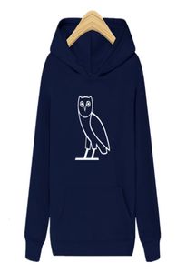 Men039s Bluzy Bluzy jesienne i zimowe bawełnę i polar Sweter Ovox Owl Pullover Men039s i Women039s S3180577