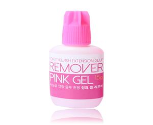 Hela Super High Quality Pinkclear Gel Remover för ögonfransförlängningslim från Korea Ta bort ögonfransförlängningar1768493