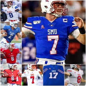 Аутентичные футбольные майки SMU Mustangs на заказ ЛЮБОЕ ИМЯ ЛЮБОЕ НОМЕР МУЖСКИЕ ЖЕНЩИНЫ МОЛОДЕЖНЫЕ ВСЕ СШИТЫЕ Делонте Скотт Демерик Гэри Ти Джей МакДэниел Кайлен Грэнсон