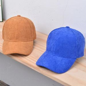 Bonés de bola boné de beisebol para mulheres e homens veludo unisex chapéu vintage ao ar livre ajustável hip hop snapback