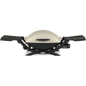 Weber Q2000 Liquid Propane GrillWhite Bbq Grill Outdoor Camping Oven 240223