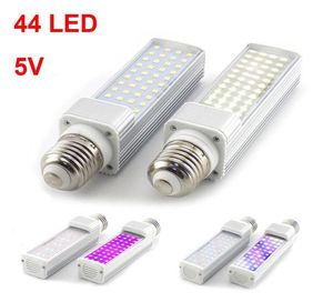 Luzes de crescimento 44 led, espectro completo, lâmpada fito, 5v, lâmpadas para crescimento de plantas, flores, iluminação u276982166