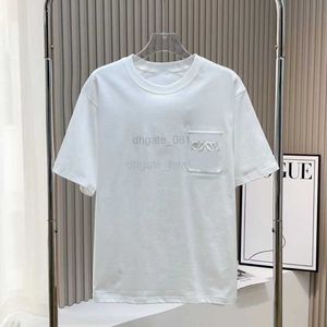 UYTE Herren-T-Shirts, übergroße Herren-Designer-T-Shirts, Brust-Buchstabe, laminierter Druck, kurze Ärmel, Stickerei, Fitness-Shirt, Sommer-Baumwoll-Tops