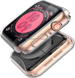 NUOVA custodia per Apple Watch per iWatch serie 8 7 6 SE 5 4 3 2 1 protezione dello schermo in TPU ultrasottile 38424044414549mm6922969