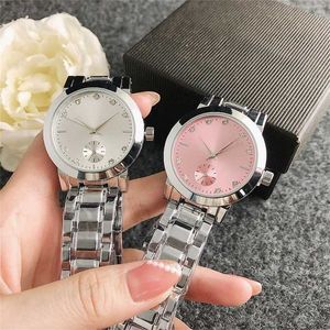 32% zniżki na zegarek Watch Women Girl Diamond Metal Steel Band Quartz Clock Kor z luksusowym pełnym M 148