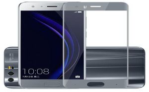 Huawei için tam kapak renk temperli cam 9 9 lite onur9 9lite ekran koruyucu film siyah beyaz mavi gri8210940