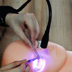 Eyelashes 5w Photographic Lighting Wrist UV Lamp LED Foot Pedal Portable Wrist Lamp Beauty 5w UV Lamp Extension Lashes Lamp