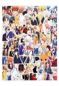 50pcs Anime Fruits Baskets Honda Tohru Graffiti Kids Toy Shateboard Car Motorcycle Rower Naklejka naklejki Whole8480715