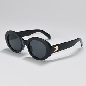 Sunglasses Fashion Luxury Designer Sunglasses CEL 40238 Brand Men's and Women's Small Squeezed Frame Oval Glasses Premium UV 400 Polarized Sunglasses