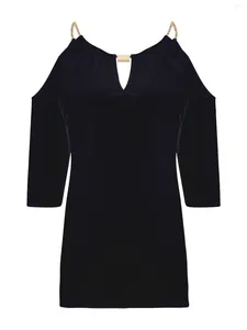 Женские блузки Женская S Свободная посадка с v-образным вырезом и короткими рукавами, туника, топ, повседневная блузка, рубашка с открытыми плечами