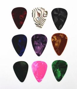 100 teile/los Hohe Qualität Dünne 046mm Akustische Elektrische Gitarre Picks musikinstrument teile Ganze 7575936