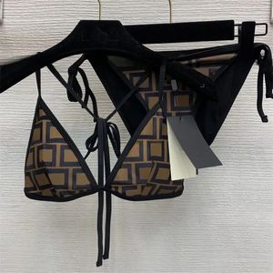 Damen-Bikini, Designer-Bademode, Doub F-Badeanzug, Luxus-Designer-Bikinis, Italien, klassische Buchstaben, Badeanzug, geteilter Badeanzug, zweiteilige Badeanzüge für Frauen