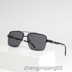 Designer Gg Gu Cc Sonnenbrille Zyklus Luxus Mode Sport Polarisierte Sonnenbrille Männer Frau Vintage Fahren Strand Reise Party Schwarz Halbrahmen Quadratische Sonnenbrille