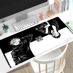 Kuddar jujutsu kaisen anime mus pad gaming xl stor anpassad datormousepad xxl musmattkontor nonslip matta skrivbord mus pad