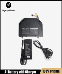 Batteria di aggiornamento originale per scooter con bilanciamento automatico con caricabatterie rapido per monociclo Ninebot One A1 543v 155wh Parts1493602