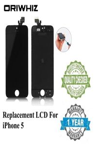 New Arrival Touch Digitizer Screen with Frame Assembly Replacement for iPhone 5 5G Lcd Real Po DHL 9804389