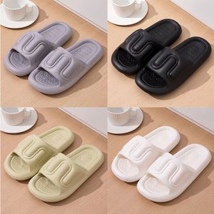 Slippers Solid color hots taupe walking low soft leather mens womens shoes indoor trainer GAI PowDer Blue