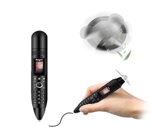 Unlocked Hope AK008 Magic Pen Pen Pen Pluetooth Dialer Reporter تسجيل الهواتف المحمولة مزامنة الاتصال Mini Handheld Fan CE8572142