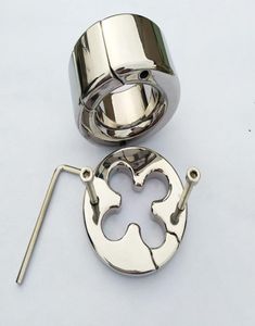 penis torture Flower Shape Modular Scrotum Pendant Metal Scrotum Trainning Penis Ring Restraint Device Cage Testicle Cock Ring9200523