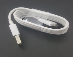 Toppkvalitet 1M 3ft USB -laddare Kabel Data Sync Laddningslinje Cord Type C Micro USB V8 för mobiltelefon Huawei Xiaomi Samsung S7 S85648582