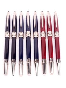 JFK Dark Blue Metal Roller Ball Point Pen Office School Stationery Promotion Skriv påfyllning Pens gåva Ingen låda Hög kvalitet5043402