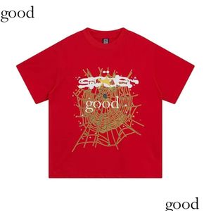 Designer Fashion Top Quality Men T Shirts Sp5der T Shirt Mens 19 Styles Spider Web Tees Mens Casual Short Sleeve 2024 New Summer Clothes Shorts Sleeve Clothes 602