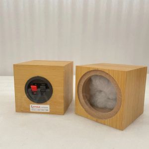 Accessories KYYSLB 3 Inch Empty Speaker Enclosures Box Shell Wooden Home Audio Sound Amplifier Bass Woofer LoudSpeaker Case Diy