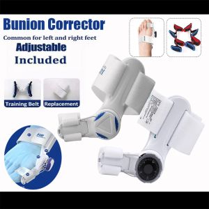 Sets Bunion Corrector Schiene Big Toe Glätterer Einstellbarer Korrektor Knopf Hallux Valgus Korrektur orthopädische Pediküre für Fußbetreuungsvorhang