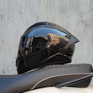 Full Face Racing Helmets Winter Warm Double Visor Motorcycle Helmet Motorbike Sports helmet 240301