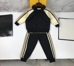 Bebê meninos meninas conjunto de roupas designer crianças hoodies jaqueta calças outfits criança roupas esportivas topos crianças fatos terno hoodi2577210