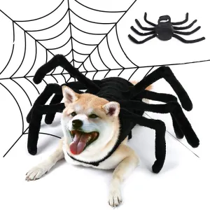 Vests Halloween Spider Olde для домашних собак кошачьи костюмы пауков, одеваясь на домашнюю одежду для любимой собаки творческий костюм Хэллоуин