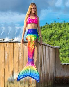 Donne Code a sirena per il nuoto Adulti Ragazze Balneabile Costume Cosplay Costume da bagno in spiaggia Costume da bagno estivo Code Abbigliamento8012576