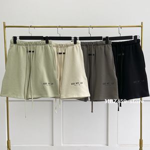 Projektant Męskie spodenki ESS 3D Refleksyjne druk szorty High Street Gothic Jogging Shorts 100% bawełniany lato luźne man damskie krótkie spodnie s-xl