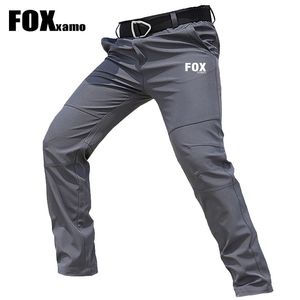 Mens Cycling Pants Waterproof MTB Bike Bicycle Pants Windproof Sports Handing Camping Byxor Foxxamo Cycling Shorts Gray 240223